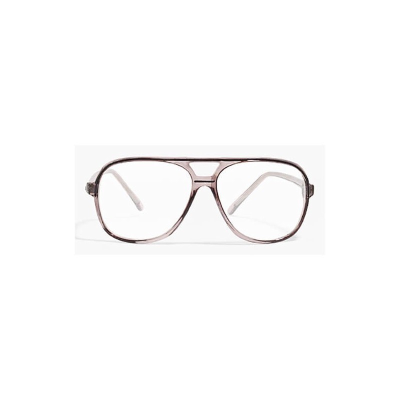 Lunettes aviateur sans correction grise