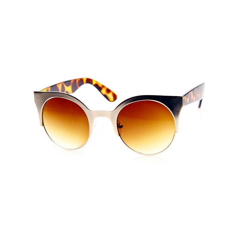Lunettes de soleil papillon ecaille 2