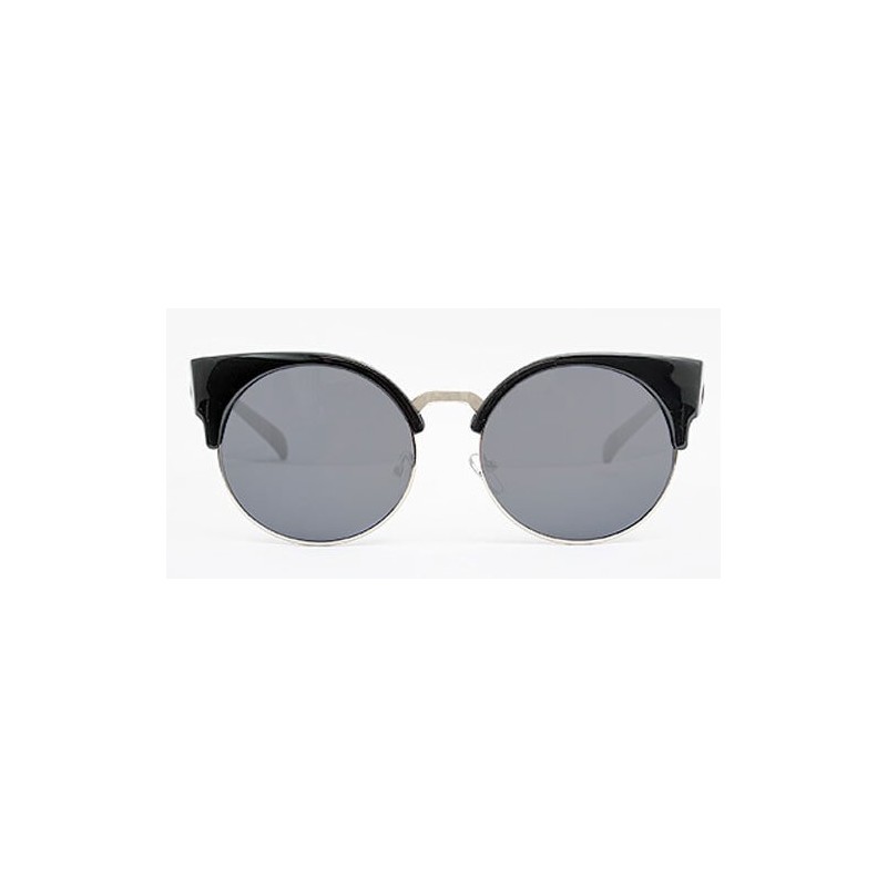 Lunettes de soleil cat eyes noir