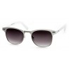 Lunettes de Soleil Clubmaster - Blanche